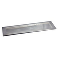 Hammered Stainless Steel Rectangular Tray (23 1/2"x7 1/4")